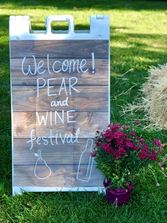Welcome pear festival