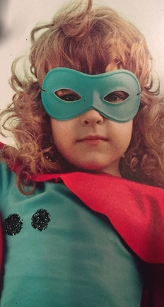 masked little girl 2